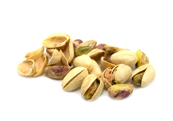 Pistachio isolated on a white background