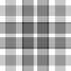 Pixel background vector design. Modern seamless pattern plaid. Square texture fabric. Tartan scottish textile. Beauty color madras ornament.
