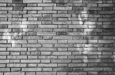 Black and white brick colour texture surface form historical old wall building.