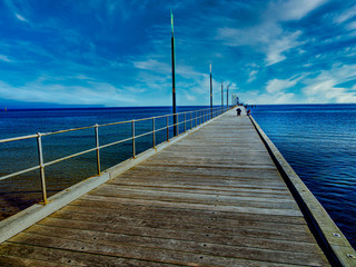 Obraz premium Frankston Pier Sunny