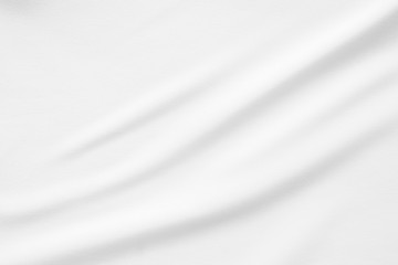 Fototapeta premium White fabric smooth texture surface background