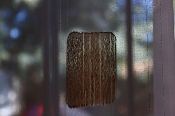 rain on the window