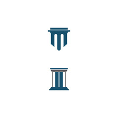 Column Logo Template vector symbol
