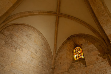 Veroli, Frosinone, Lazio. The abbey of Casamari.  It is one of the most important Italian...