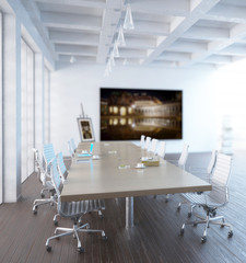 3D Visualization of a Meeting Area