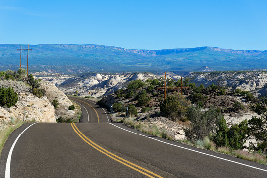 Utah Scenic Route 12 Near Calf Creek