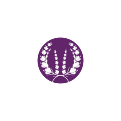 Lavender Logo Template vector symbol