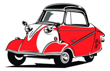 Classic vintage retro car image