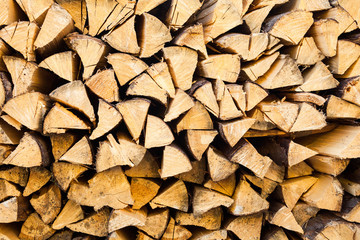 Stack of firewood