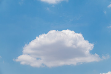Blue sky background with clouds