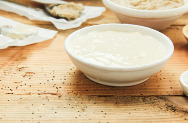 Sauerteige Roggensauerteig Weizensauerteig Teig Teige