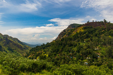 view from the top of the mountain