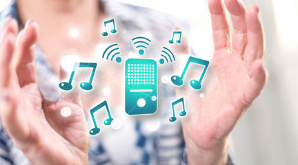 Concept of smart speaker