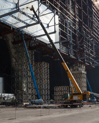 Construction of New Safe Confinement at Chernobyl