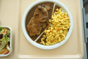 Graphic elements photographed in the studio with flash light