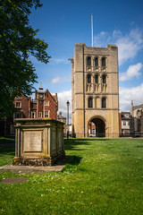 Norman Tower in Bury St Edmunds