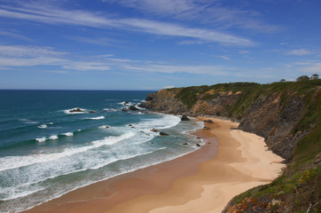 Der Atlantik bei Mechados in Portugal 