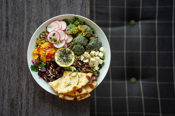 healthy lunch meal bowl