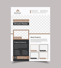 Creative Modern Real estate Flyer Design Template