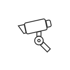 security camera icon vector illustration design
