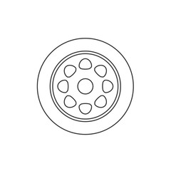 tyre icon vector illustration design