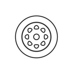 tyre icon vector illustration design