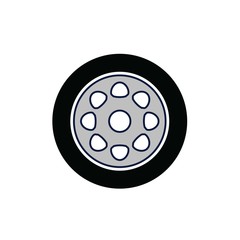 tyre icon vector illustration design