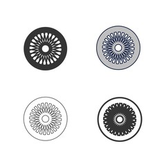 tyre icon vector illustration design