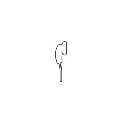 earphone icon vector illustration design