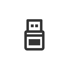 flash drive icon vector illustration design