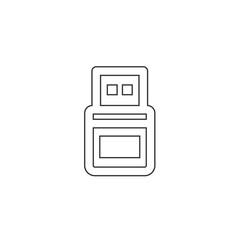 flash drive icon vector illustration design