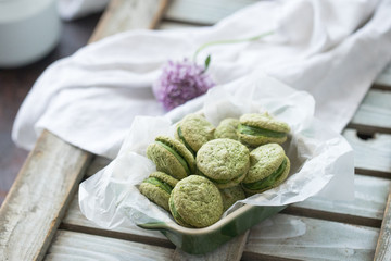 抹茶のダックワース