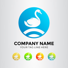 logo, symbol, template, abstract, swan, icon, shape, business, vector, bird, creative, animal, design, element, illustration, graphic, sign, silhouette, concept, nature, modern, simple, isolated, art,