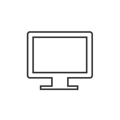 monitor icon vector illustration design