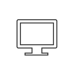 monitor icon vector illustration design