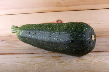 Squashes on table