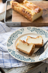 米粉のベイクドチーズケーキ