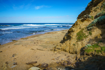 hiking the great ocean walk on wreck beach, victoria, australia