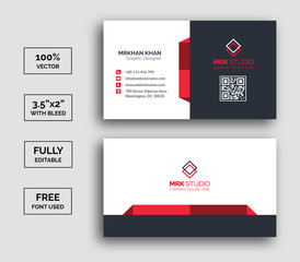 Modern business card template