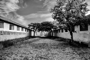 Tarrafal camp (Campo da Morte Lenta) was a prison camp in the Portuguese colony of Cape Verde