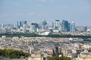 Fototapeta na wymiar Panorama Paris