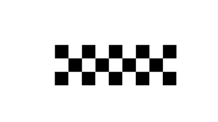 Racing flag. Start finish illustration