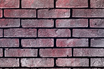red grunge weathered brick wall texture - wonderful abstract photo background