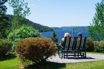 vue sur le saguenay