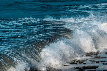 One wave that strikes the African coast of Ghana is Cape Coast West Africa.