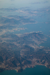 하늘에서 본 경관