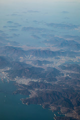 하늘에서 본 경관