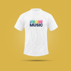 Love Music | Fun and Casual T-shirt Design | Hoodie Design | Apparel and Cloth Design 