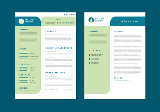 Curriculum vitae CV Resume Template Design