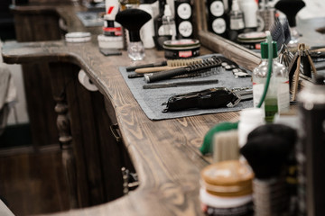 Barber Tools, Hairdresser workplace